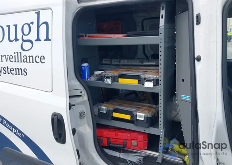 2019 Ram Promaster City Tradesman from USA, damaged, VIN ZFBHRFAB6K6M68006